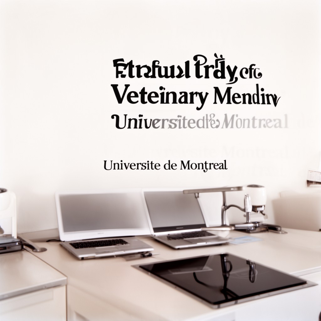 AI-generated illustration of Faculty of Veterinary Medicine