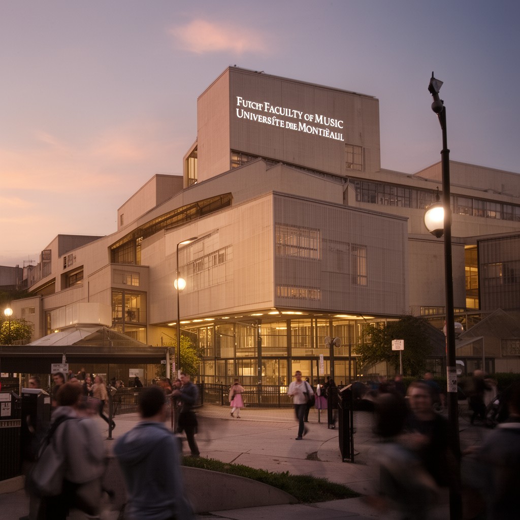 AI-generated illustration of Faculty of Music