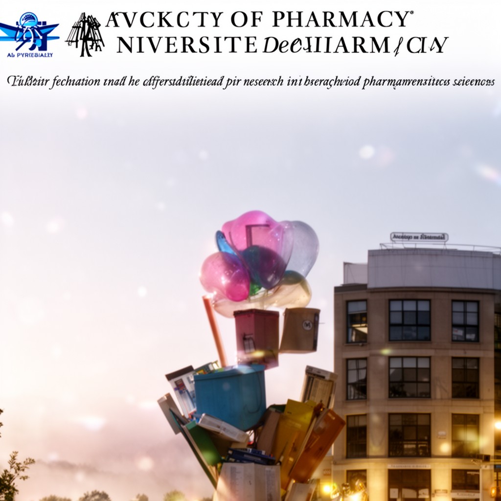AI-generated illustration of Faculty of Pharmacy