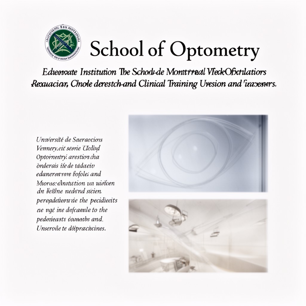 AI-generated illustration of School of Optometry