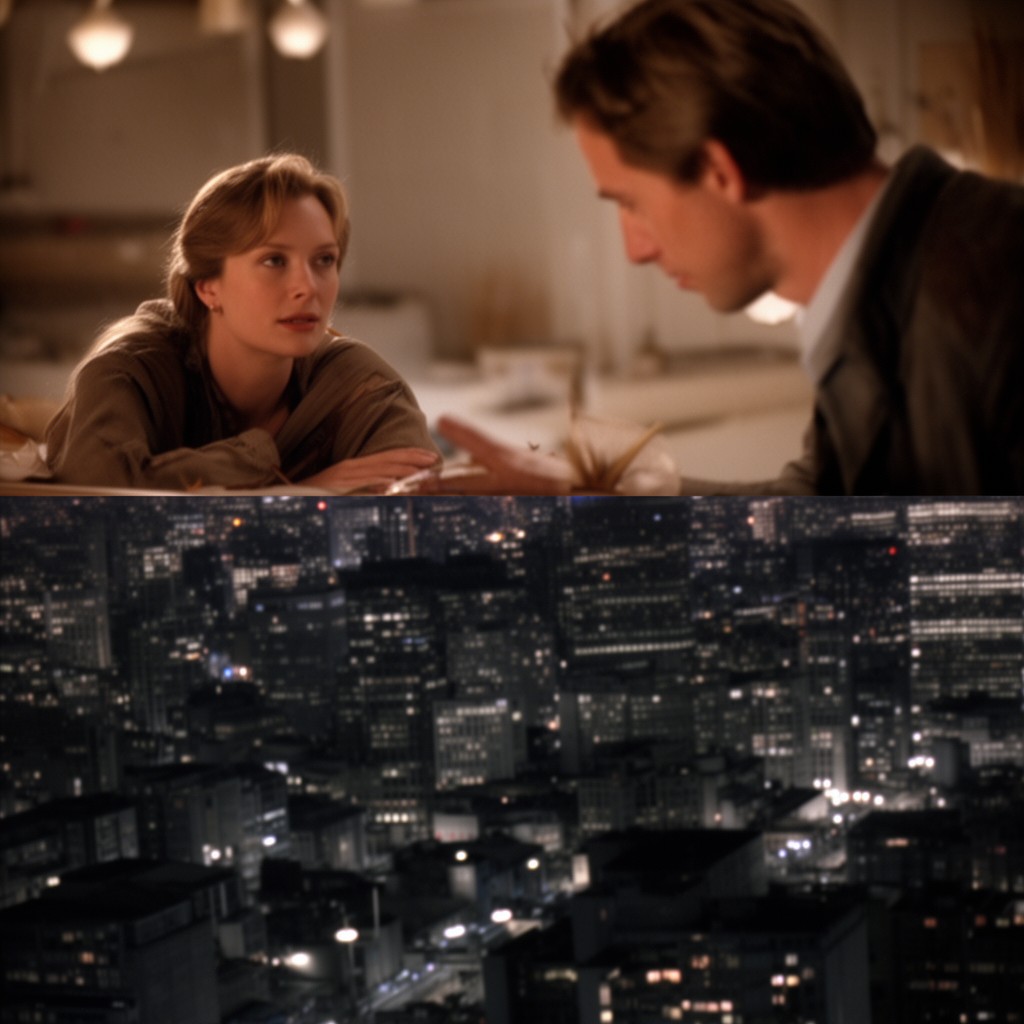 AI-generated illustration of City of Angels