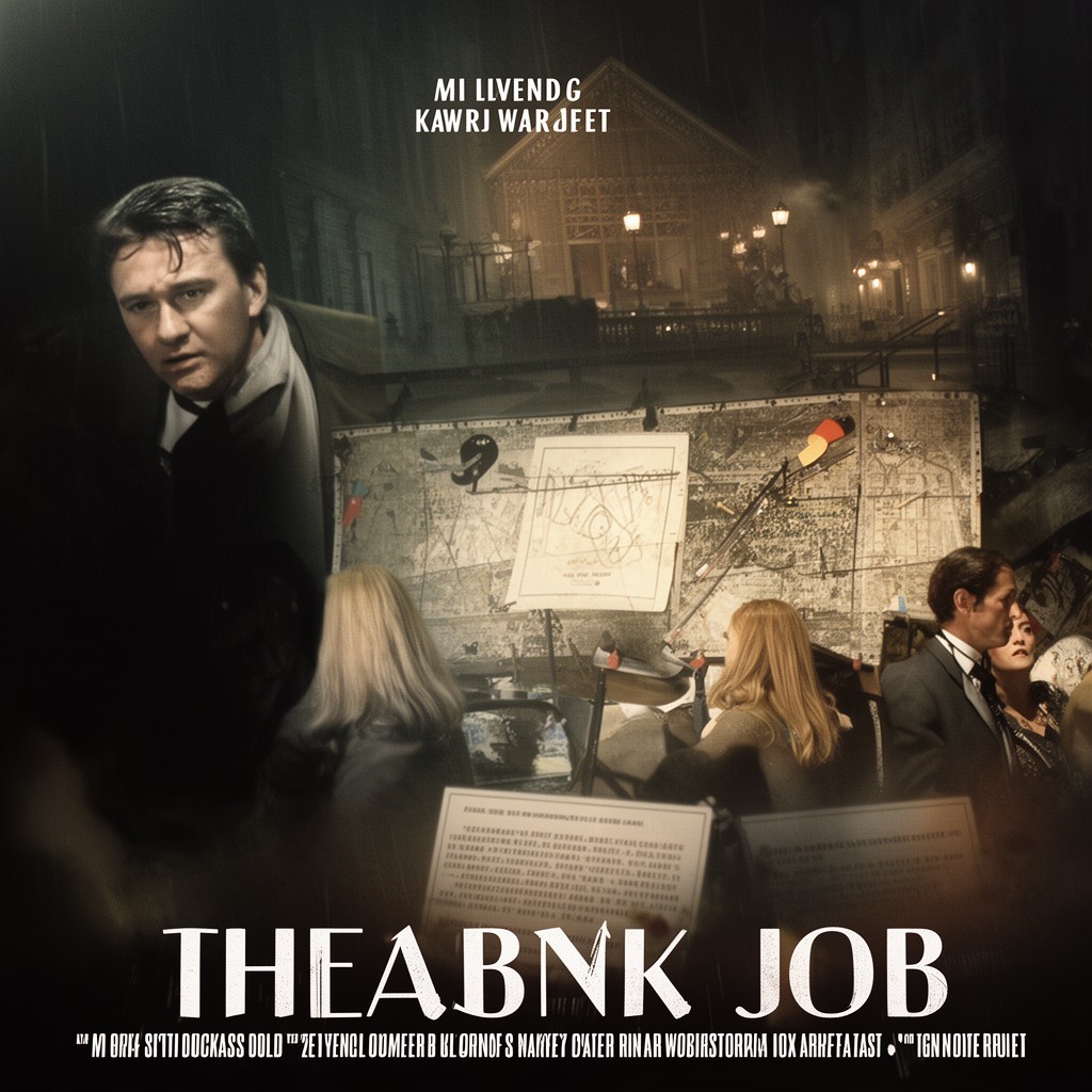 AI-generated illustration of The Bank Job