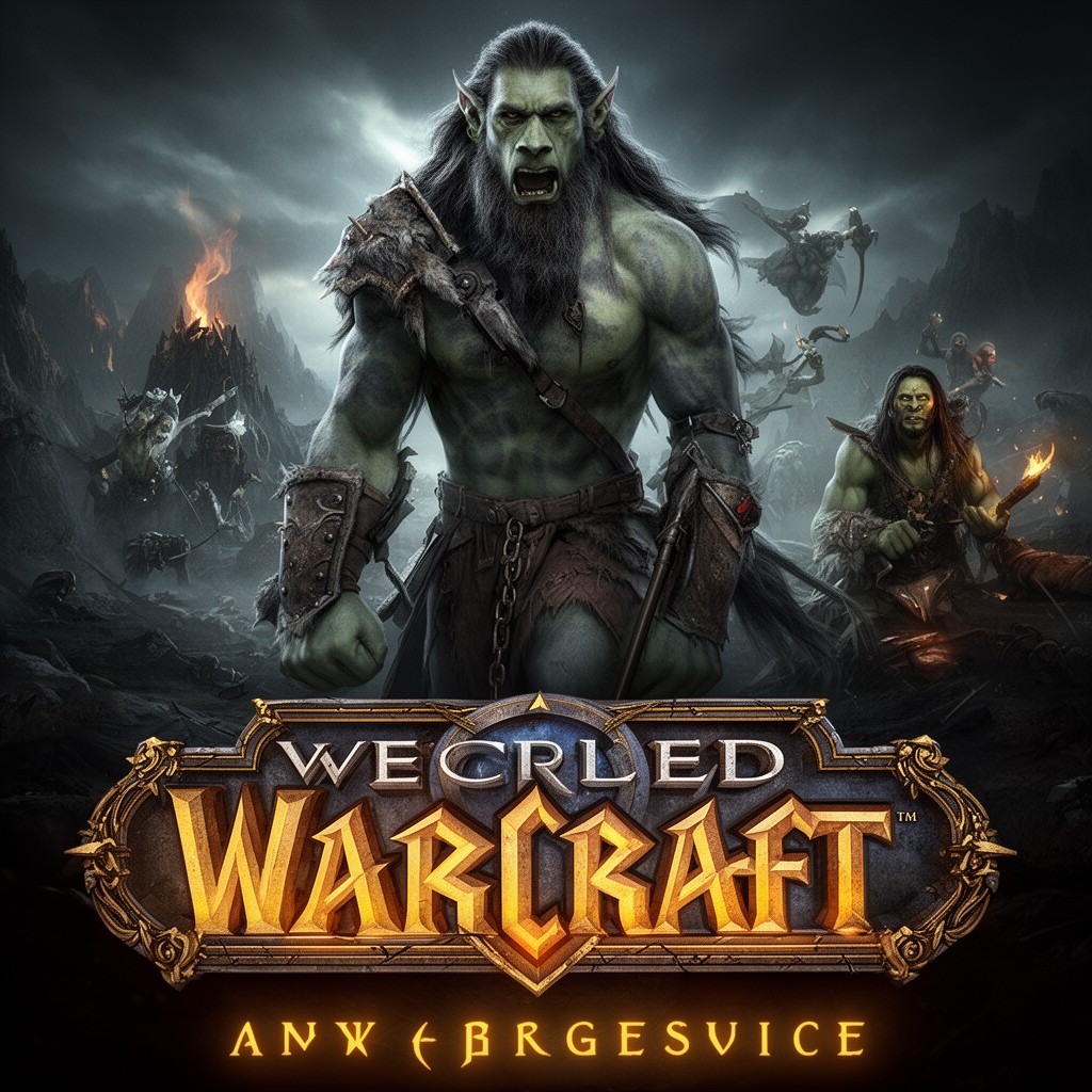 AI-generated illustration of Warcraft