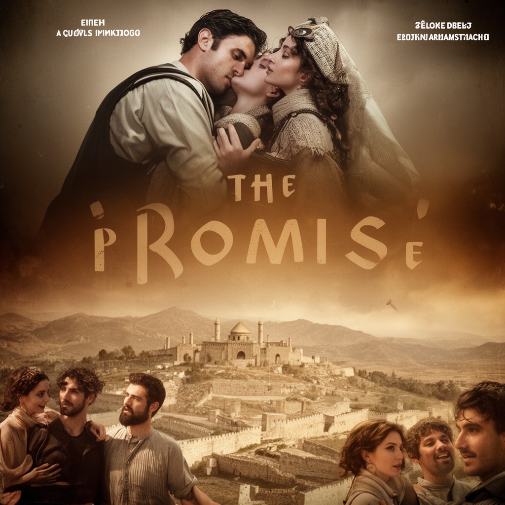AI-generated illustration of The Promise (2016 film)