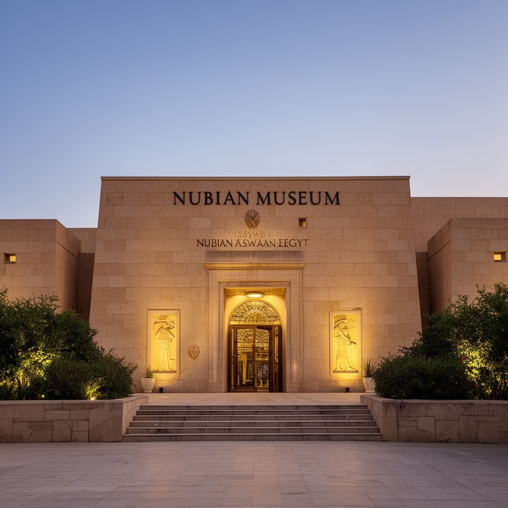 AI-generated illustration of Nubian Museum