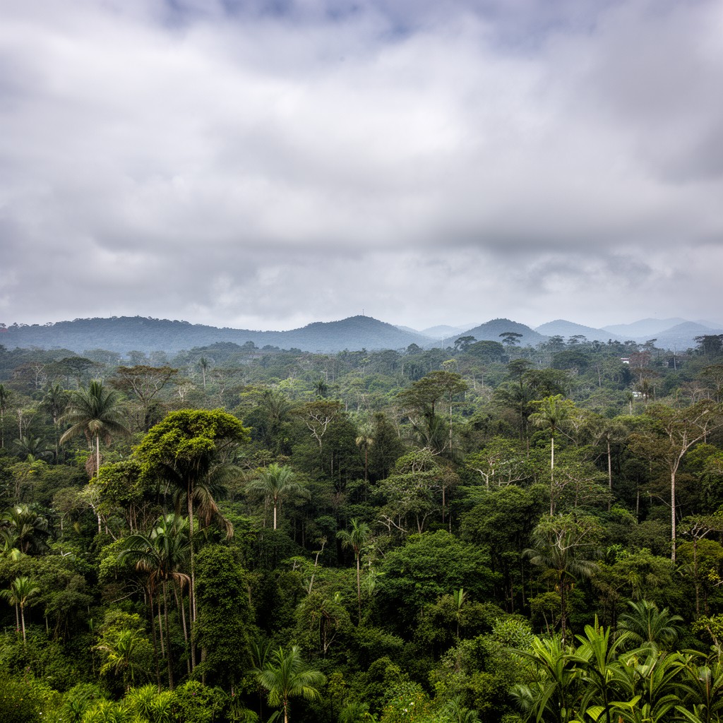 AI-generated illustration of Orellana Province