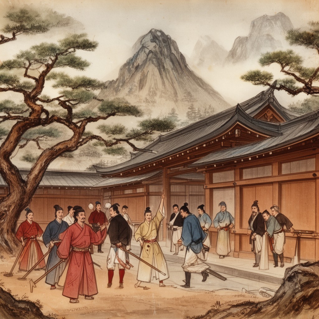 AI-generated illustration of Tokugawa shogunate