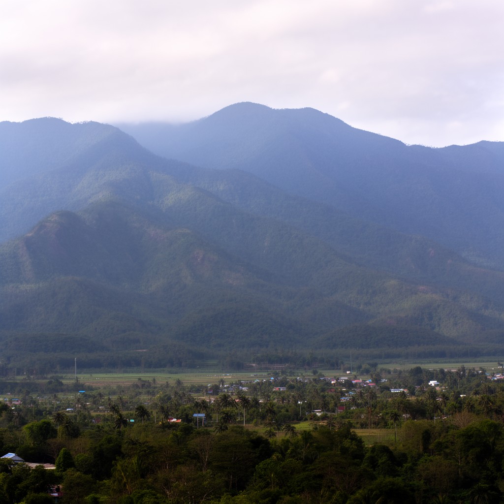 AI-generated illustration of Arakan Mountains