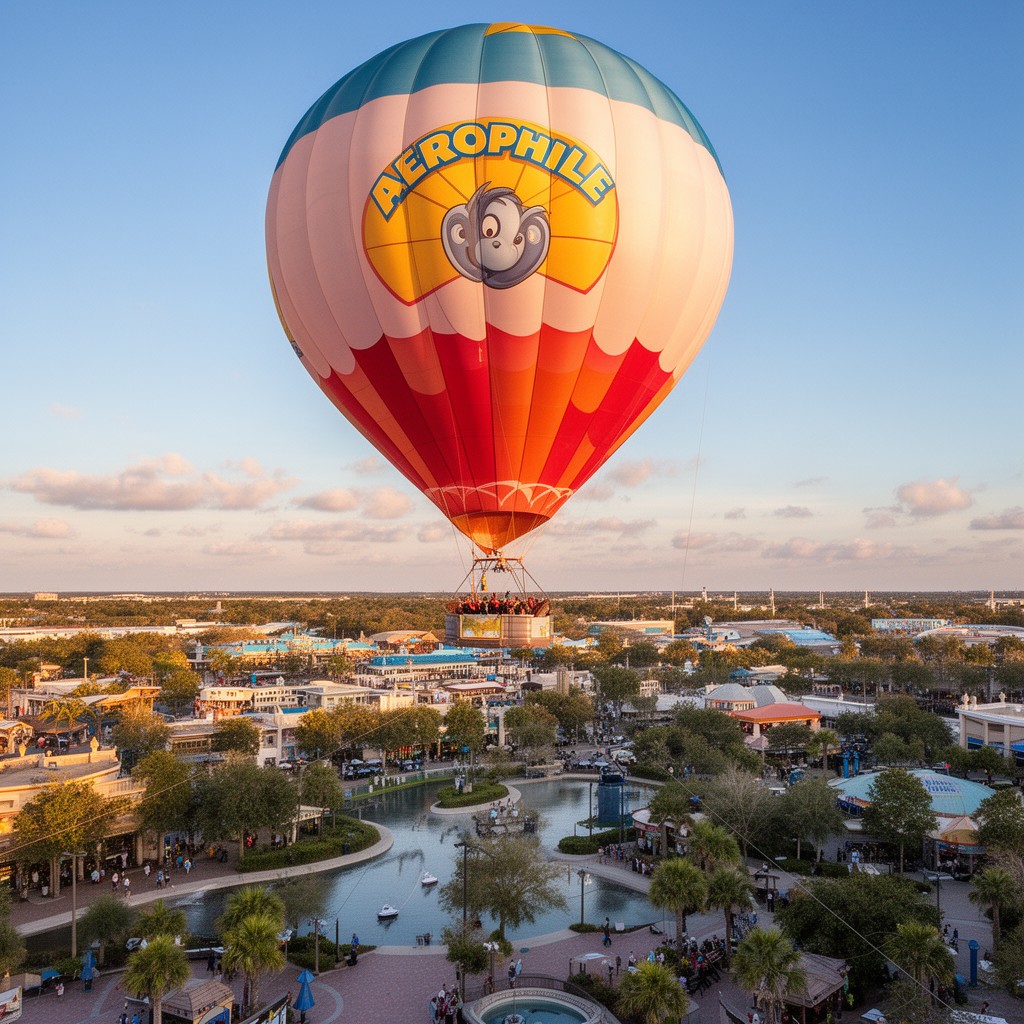 AI-generated illustration of Aerophile – The World Leader in Balloon Flight