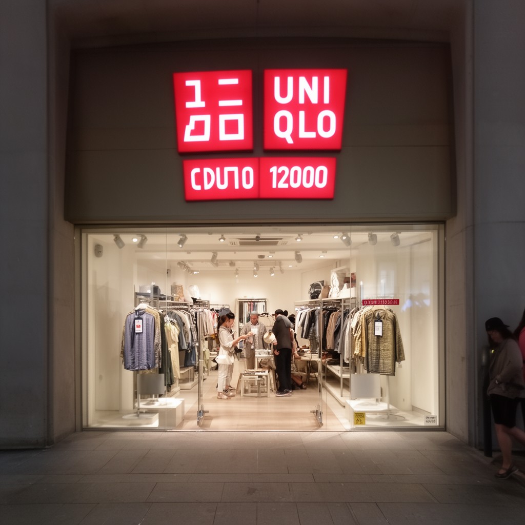 AI-generated illustration of Uniqlo