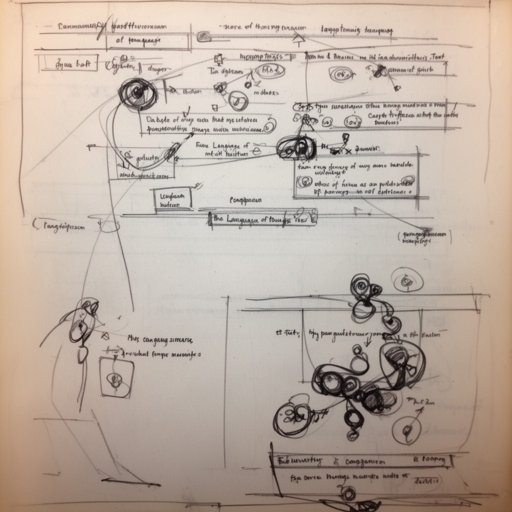 AI-generated illustration of The Language of Thought