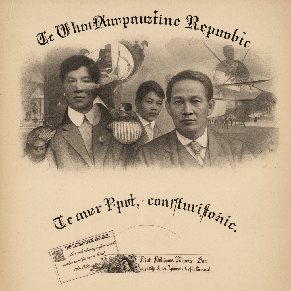 AI-generated illustration of First Philippine Republic