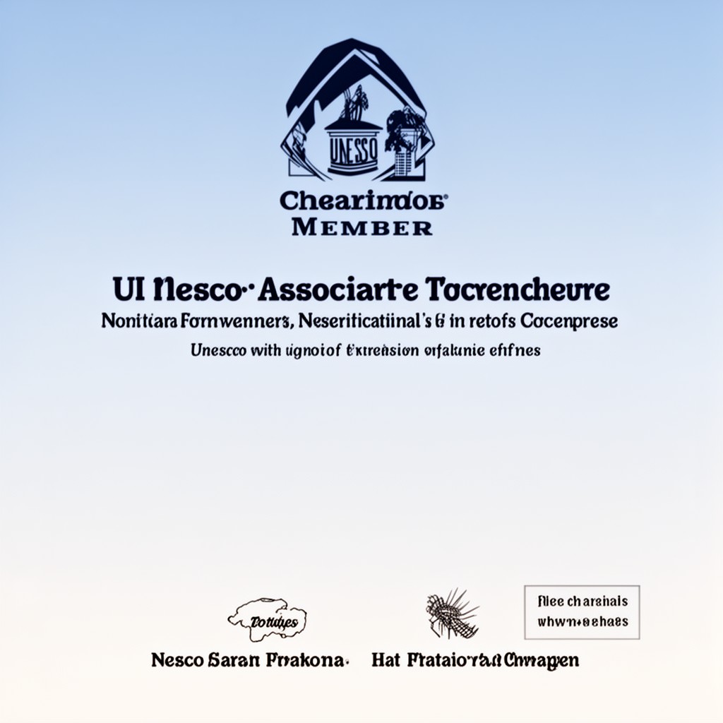 AI-generated illustration of UNESCO associate member