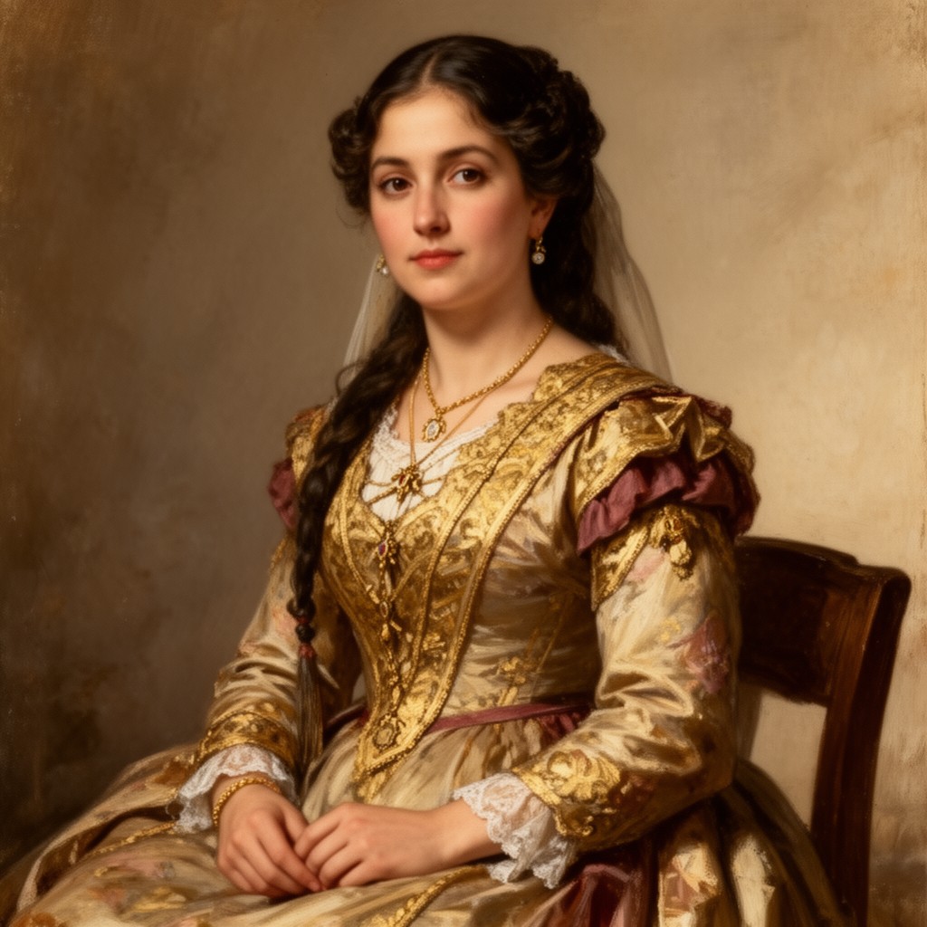 AI-generated illustration of La Corregidora