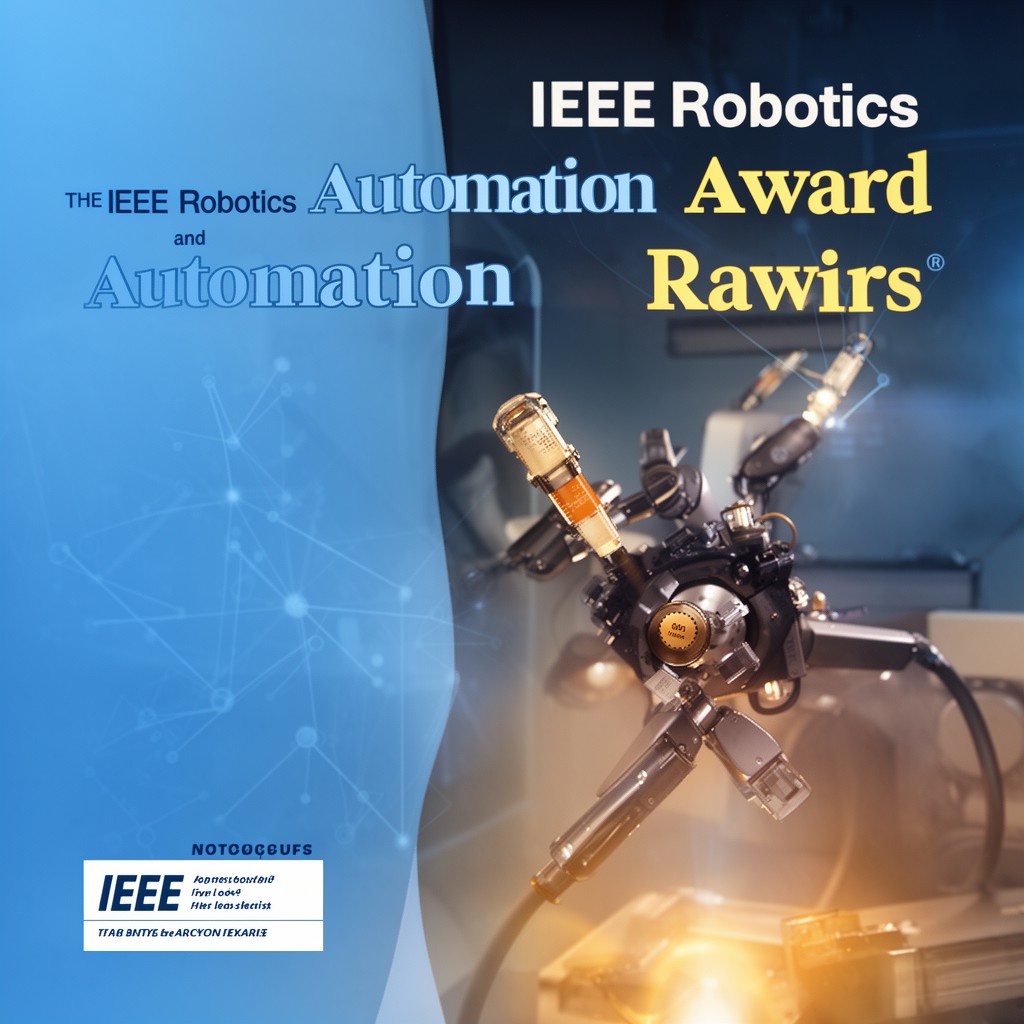 AI-generated illustration of IEEE Robotics and Automation Award