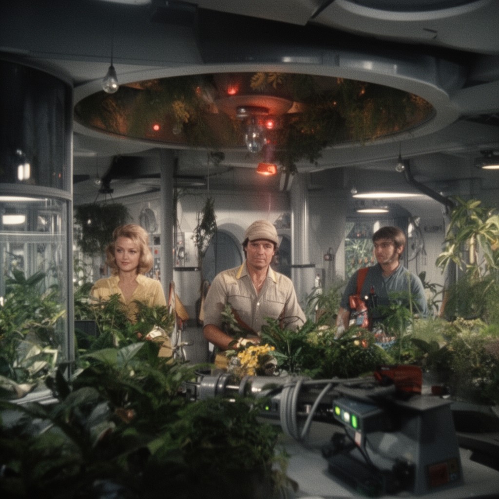 AI-generated illustration of Silent Running