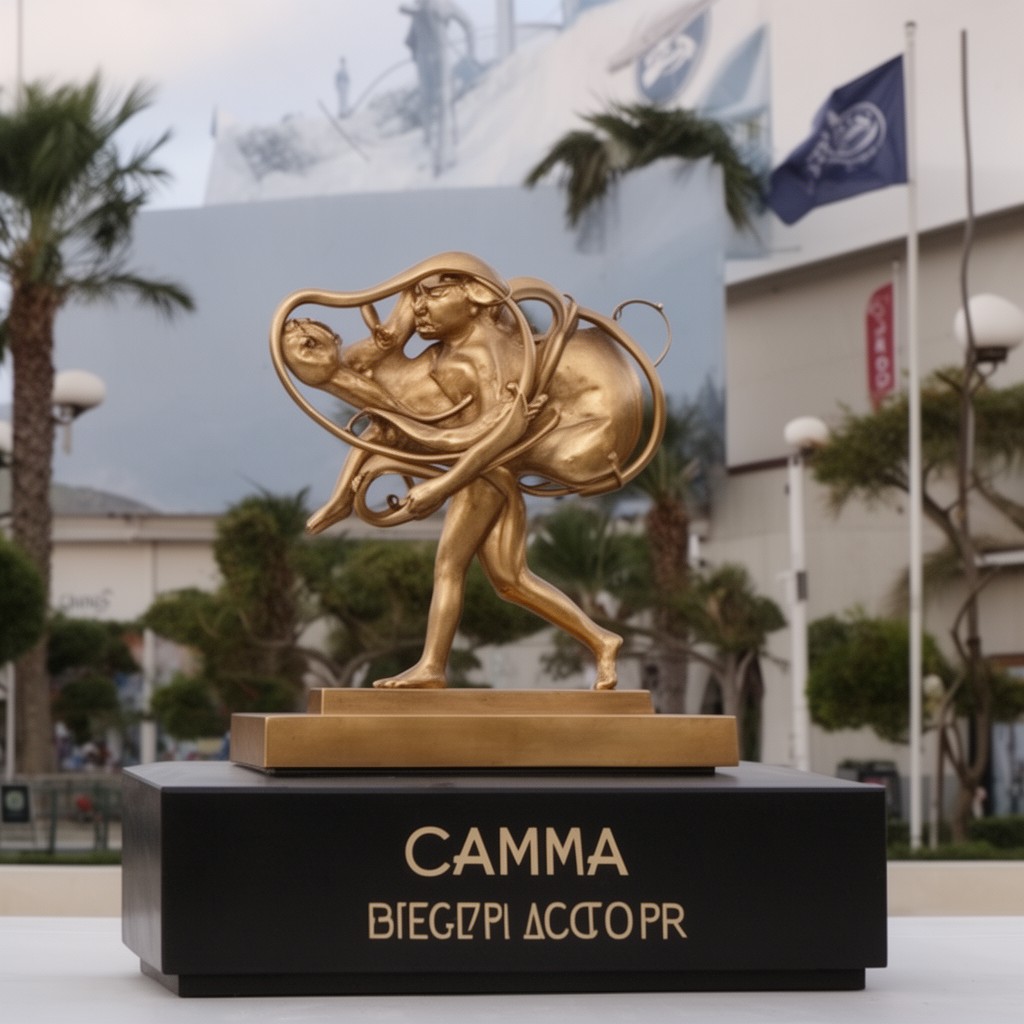 AI-generated illustration of Cannes Film Festival Award for Best Actor