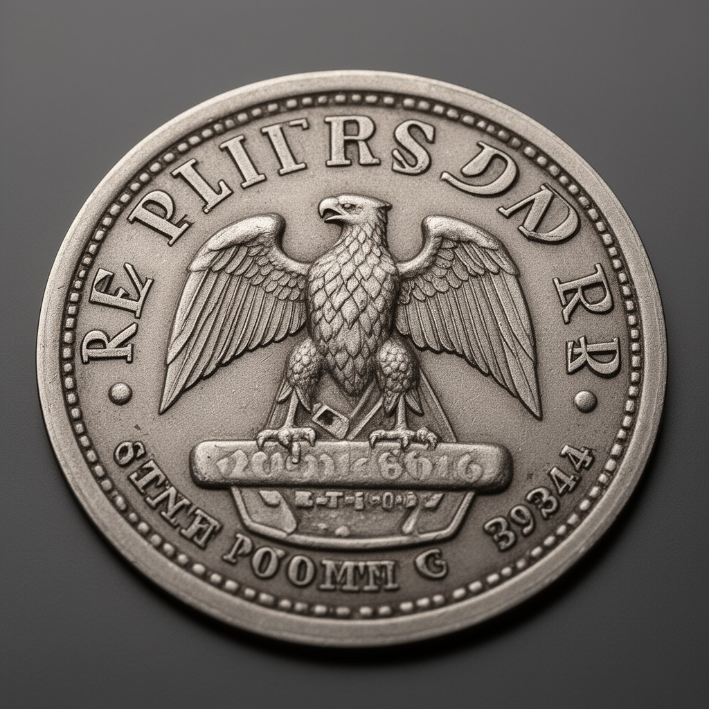 AI-generated illustration of Reichsmark