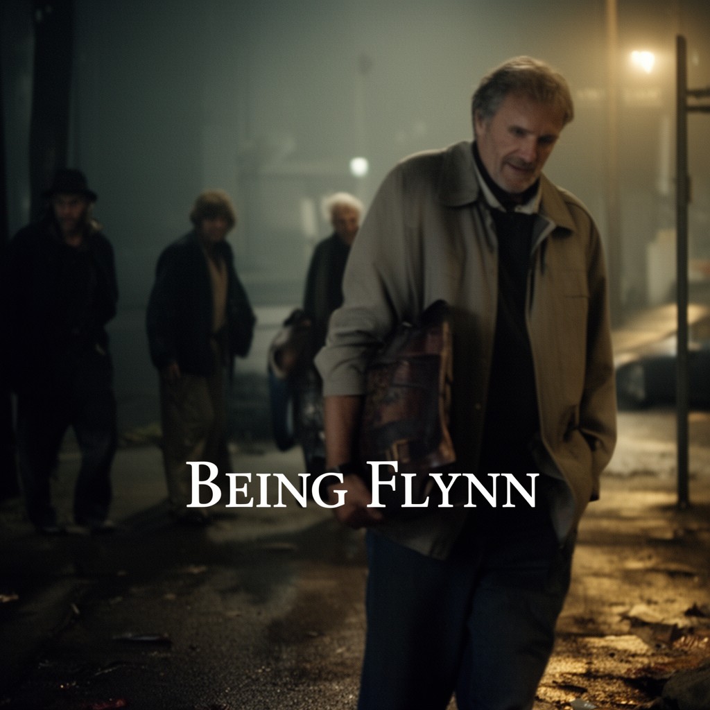 AI-generated illustration of Being Flynn
