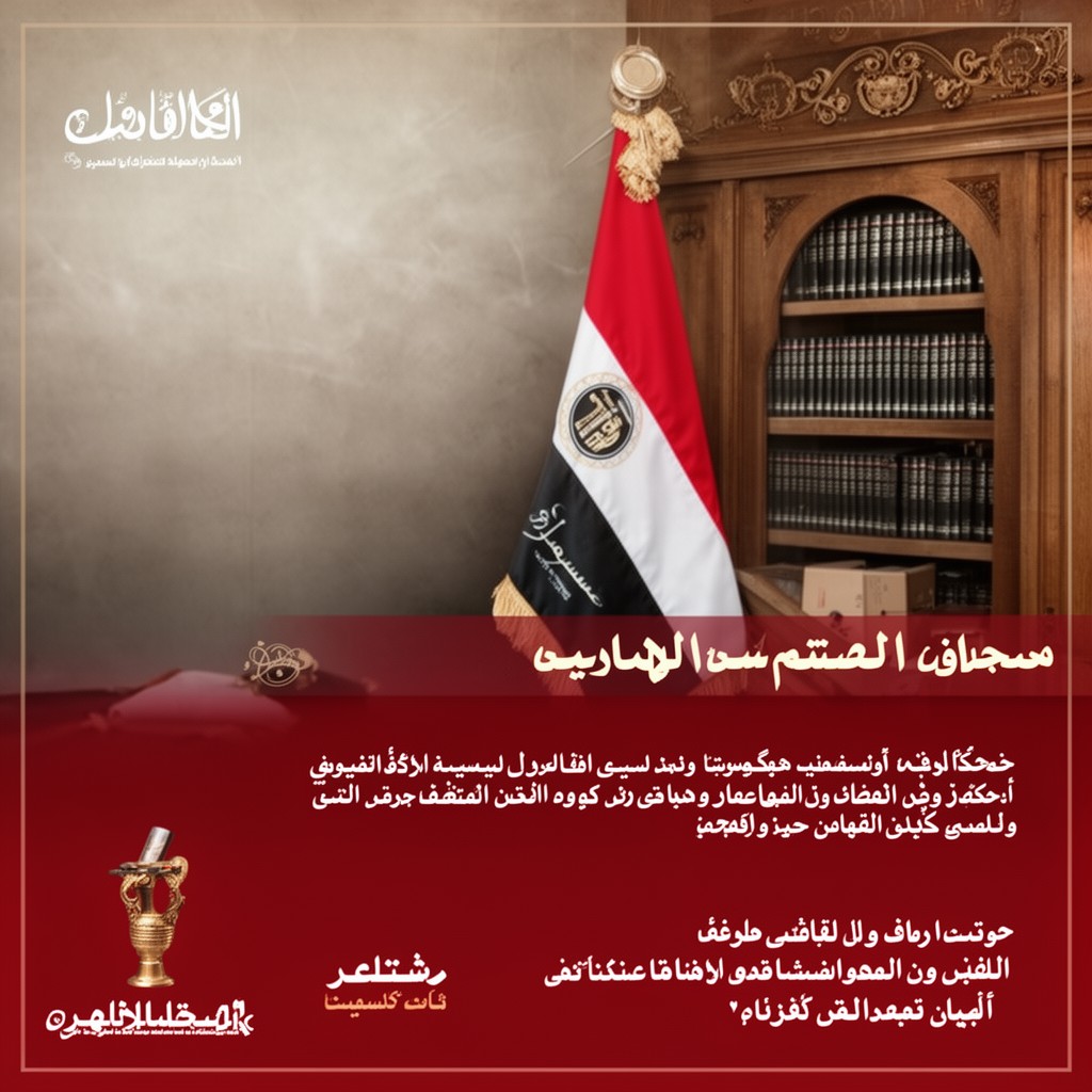 AI-generated illustration of Supreme Judicial Council of Egypt