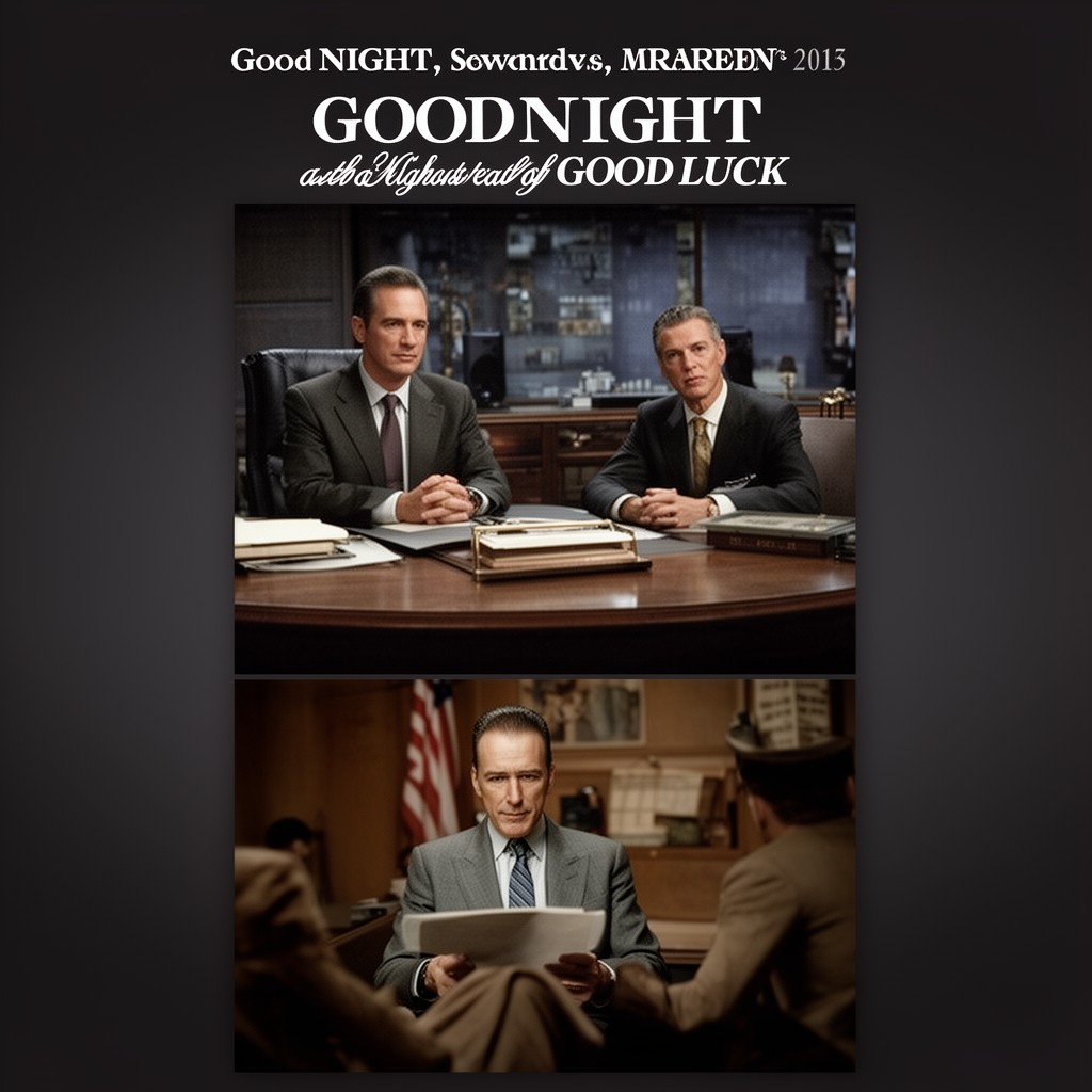 AI-generated illustration of Good Night, and Good Luck