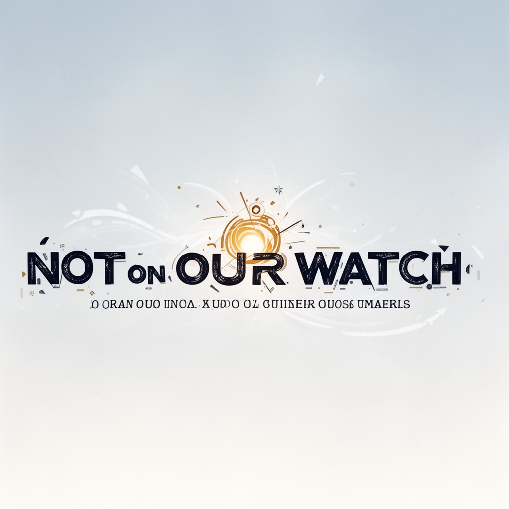 AI-generated illustration of Not On Our Watch Project