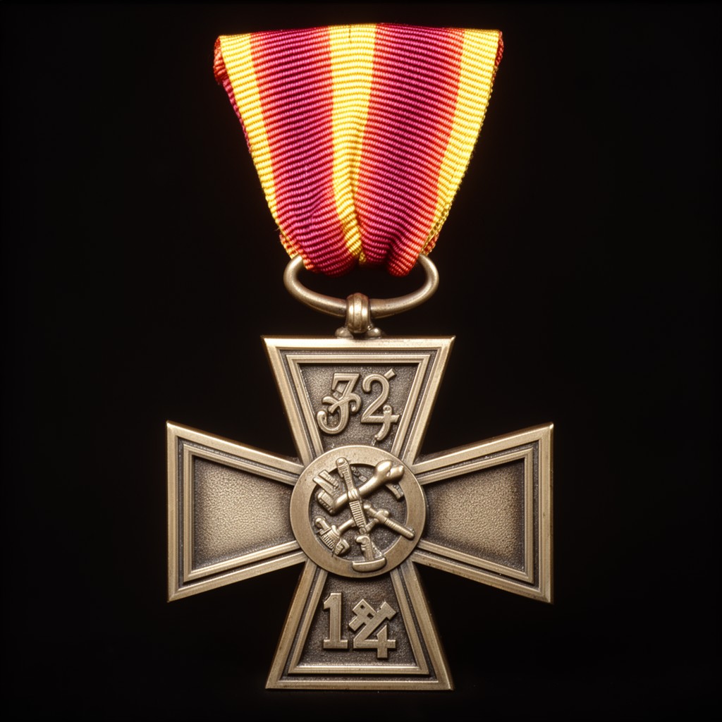 AI-generated illustration of Knight's Cross of the Iron Cross