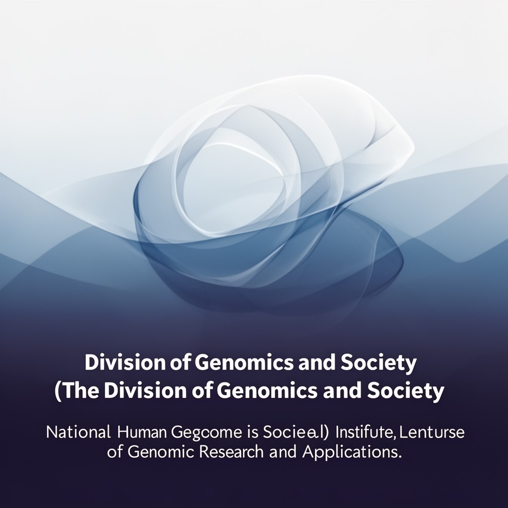 AI-generated illustration of Division of Genomics and Society
