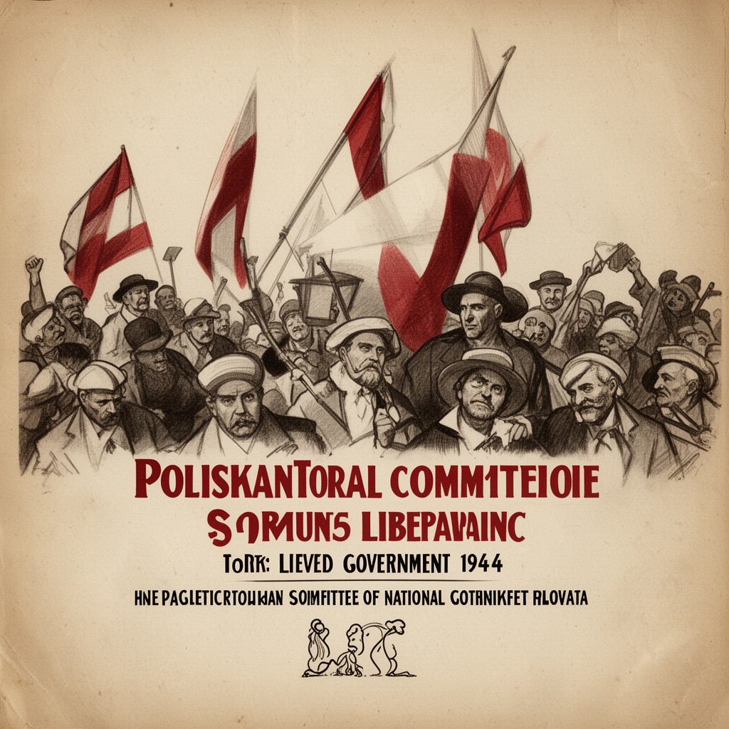 AI-generated illustration of Polish Committee of National Liberation