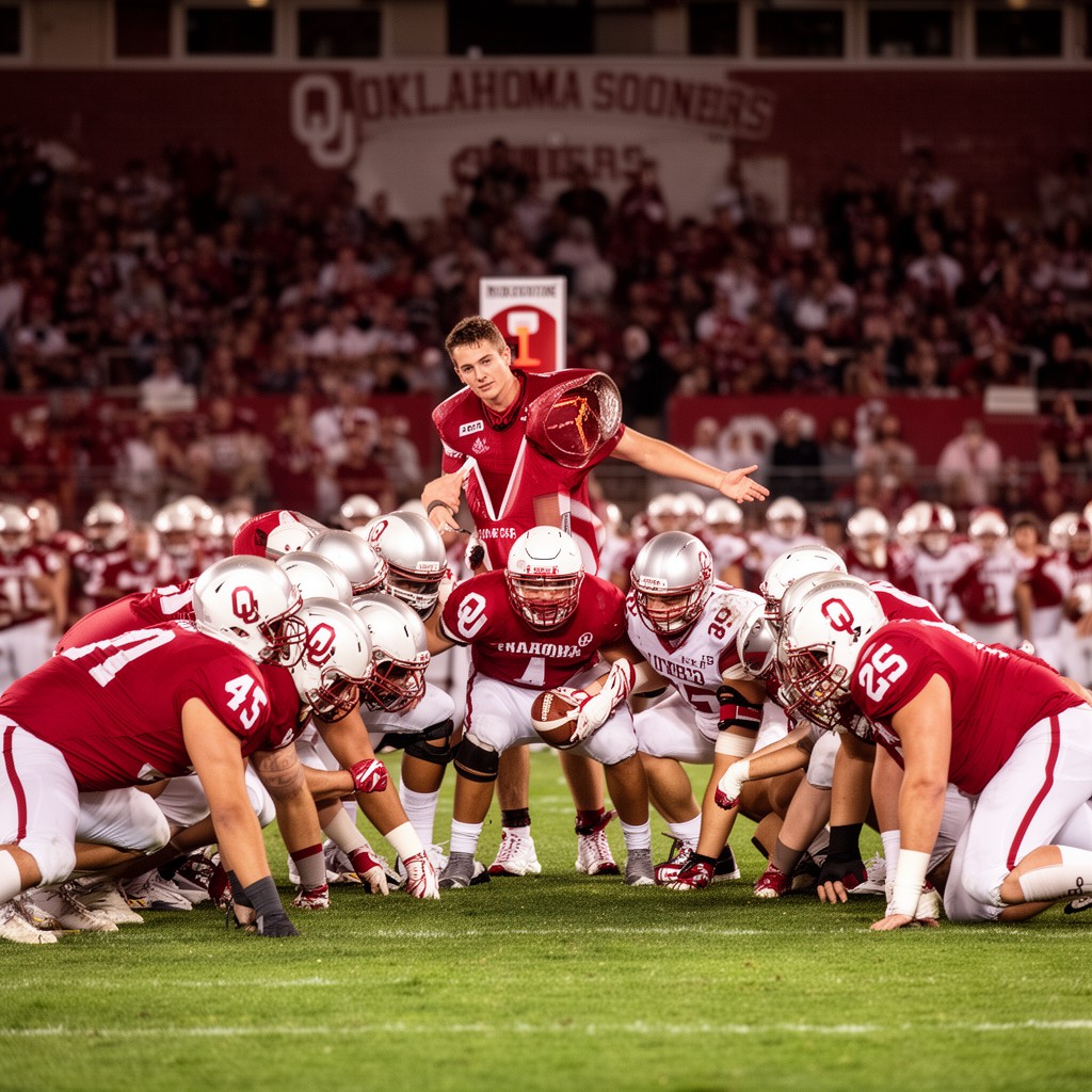 AI-generated illustration of Oklahoma Sooners