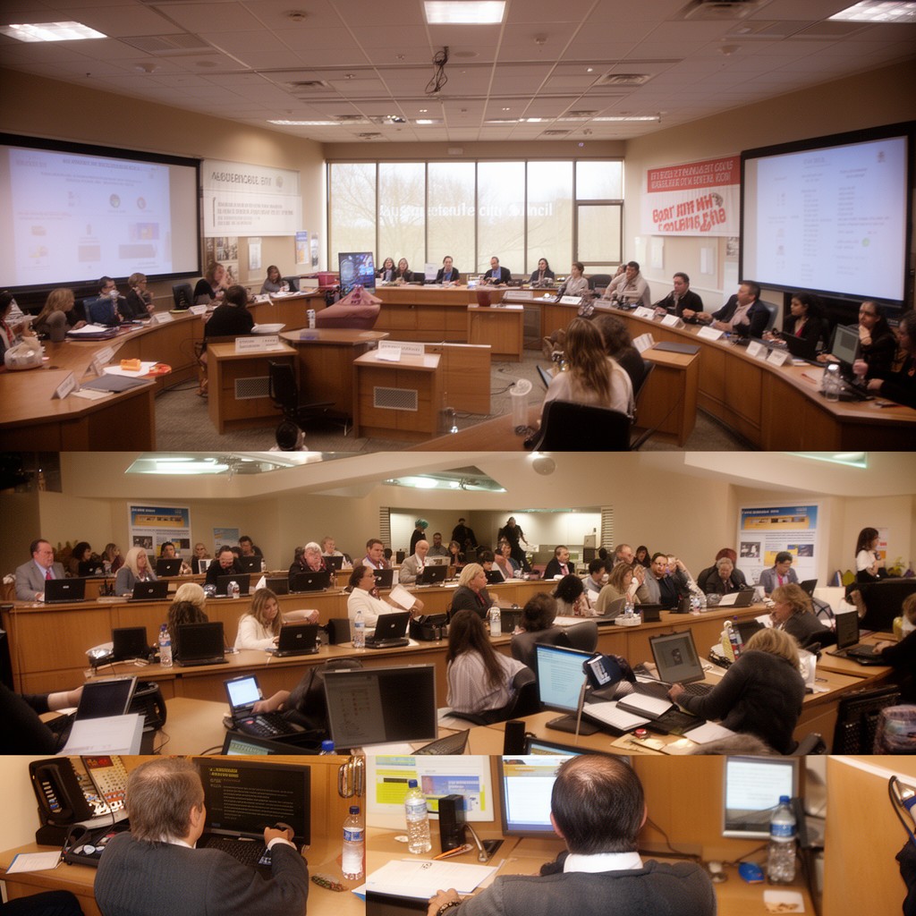 AI-generated illustration of Albuquerque City Council
