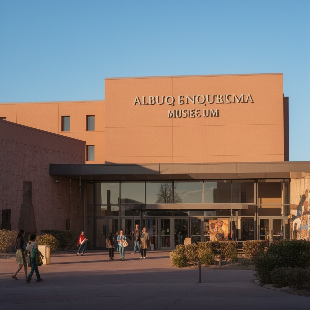 AI-generated illustration of Albuquerque Museum