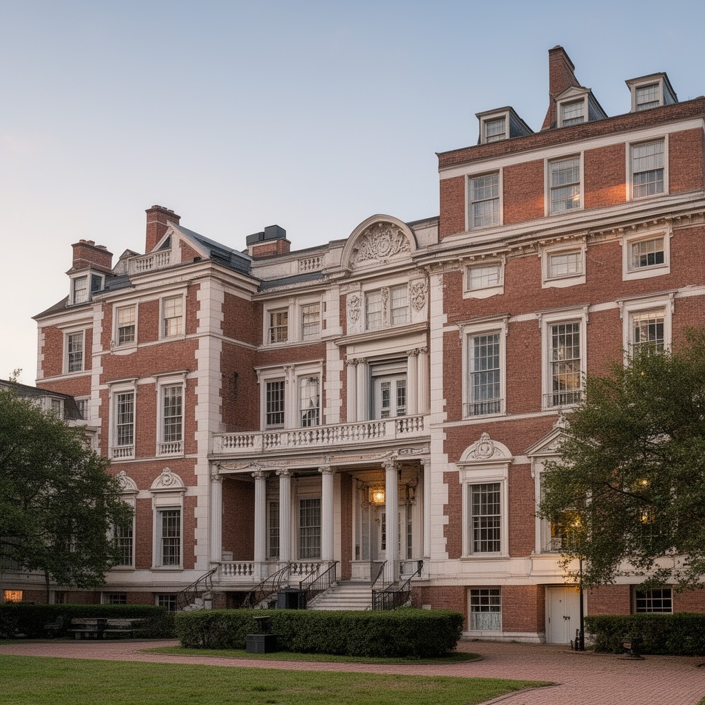 AI-generated illustration of Government House (New York)