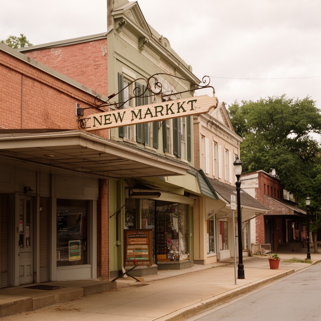 AI-generated illustration of New Market