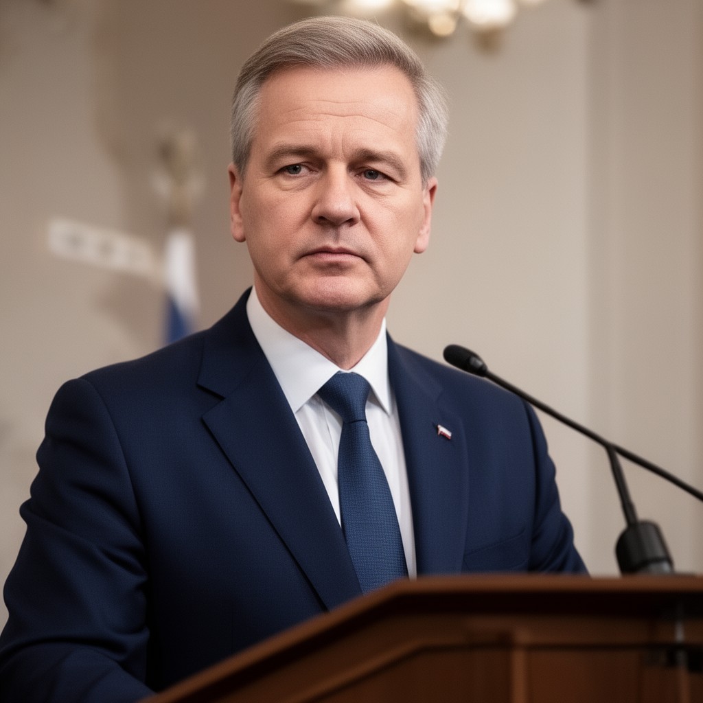 AI-generated illustration of Prime Minister of Poland