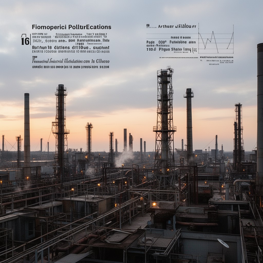 AI-generated illustration of Industrial Fluctuations