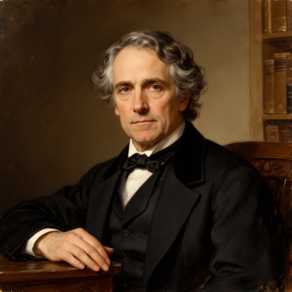 AI-generated illustration of Henry Sidgwick