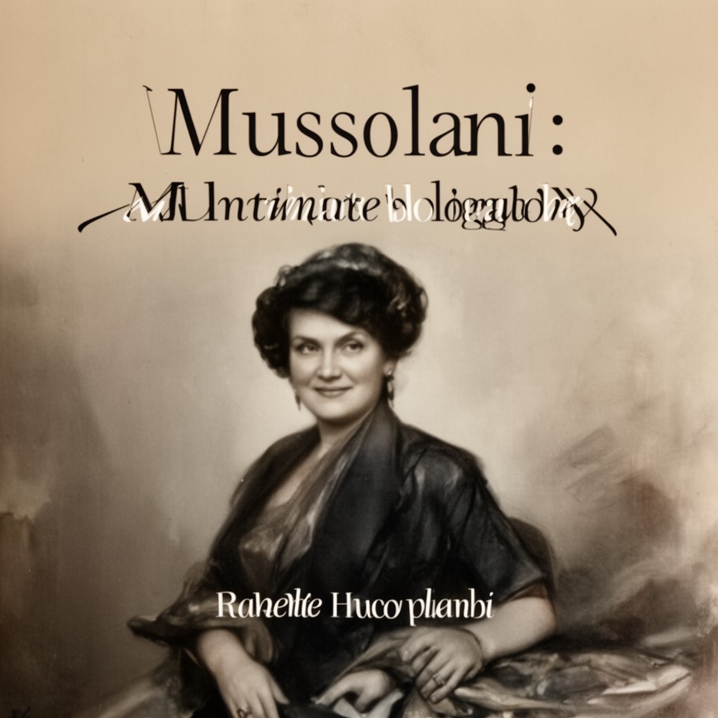 AI-generated illustration of Mussolini: An Intimate Biography