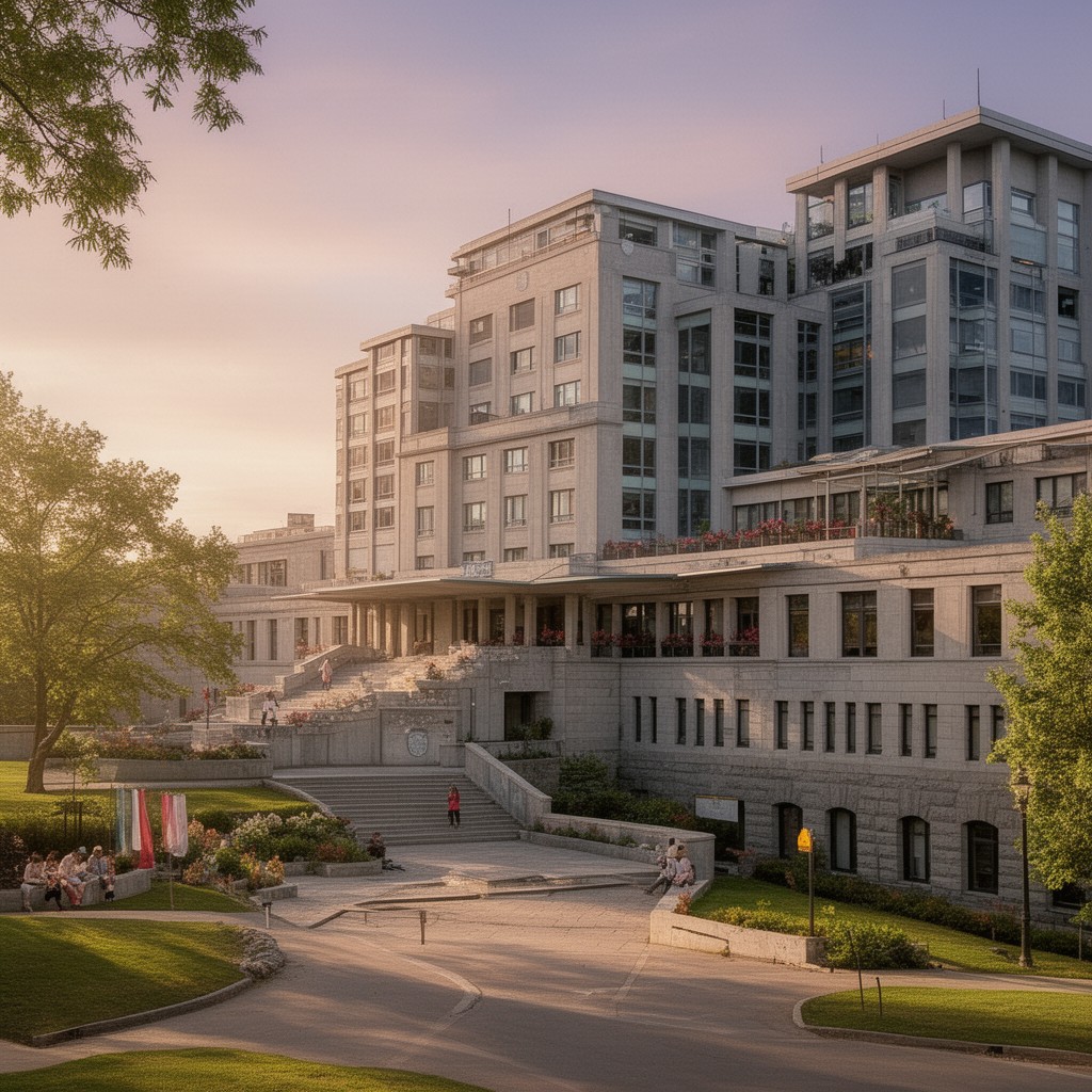 AI-generated illustration of Macdonald Campus