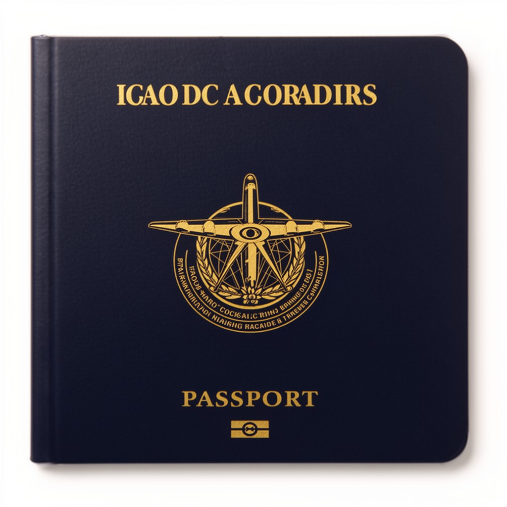 AI-generated illustration of ICAO Doc 9303