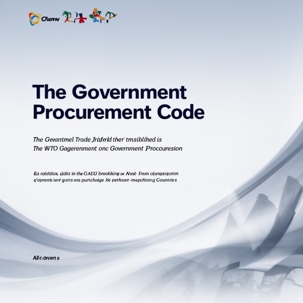 AI-generated illustration of Government Procurement Code