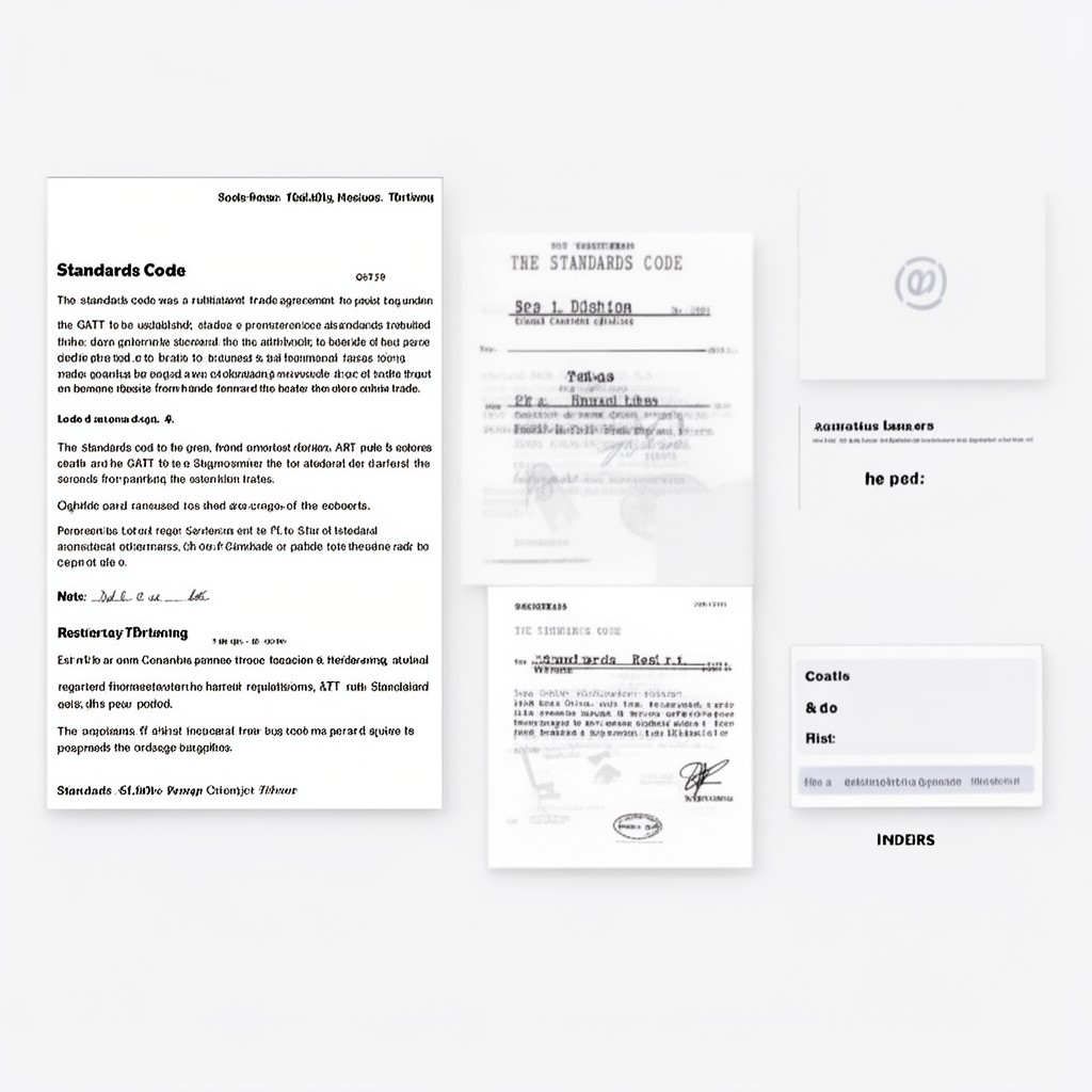 AI-generated illustration of Standards Code