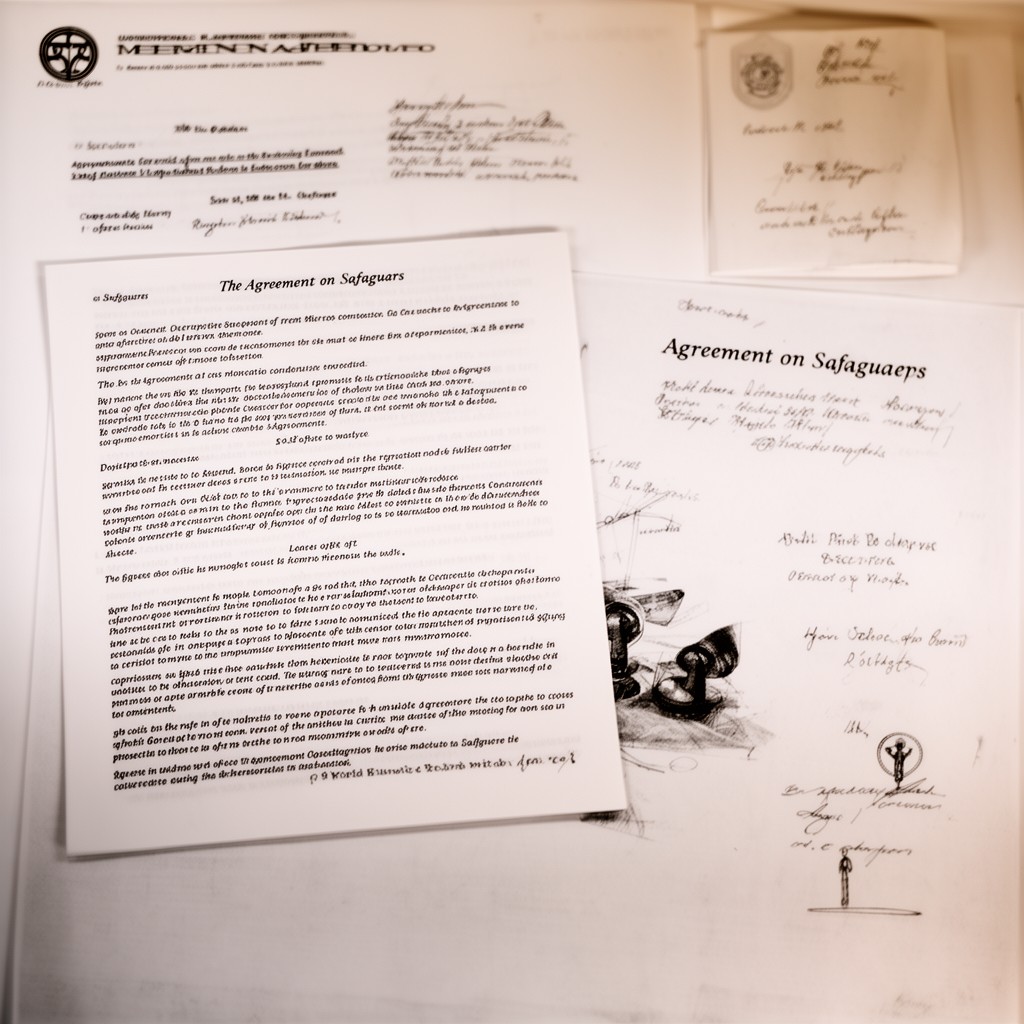AI-generated illustration of Agreement on Safeguards