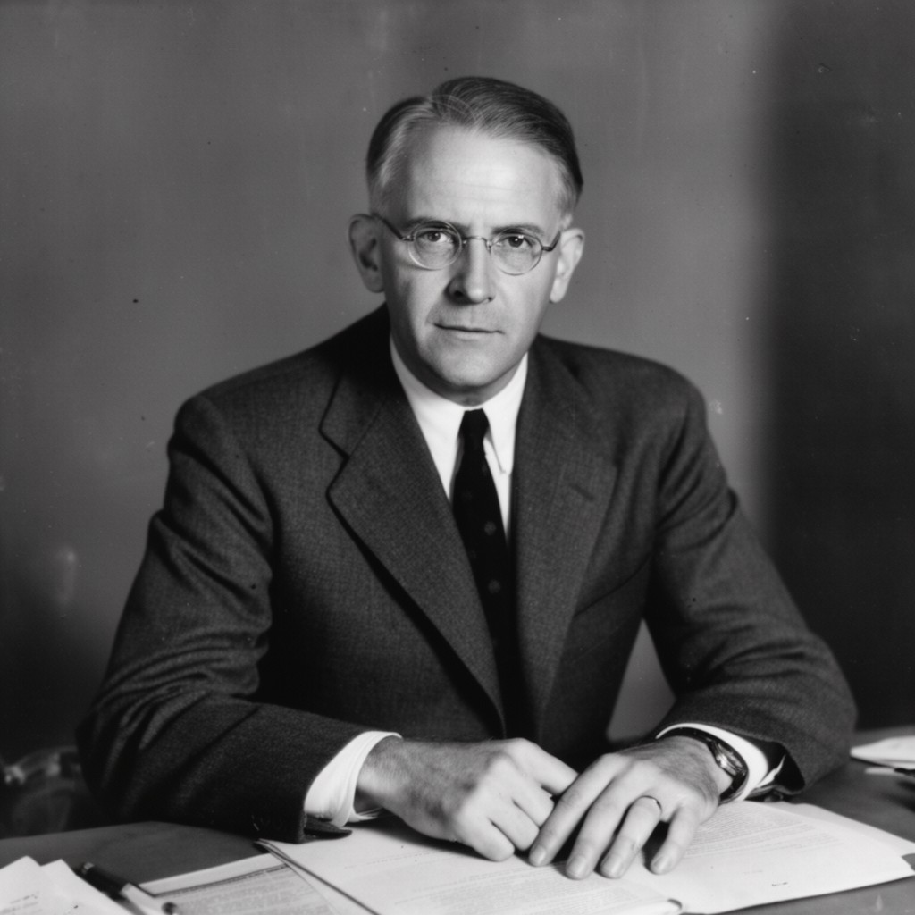 AI-generated illustration of Stephen T. Early