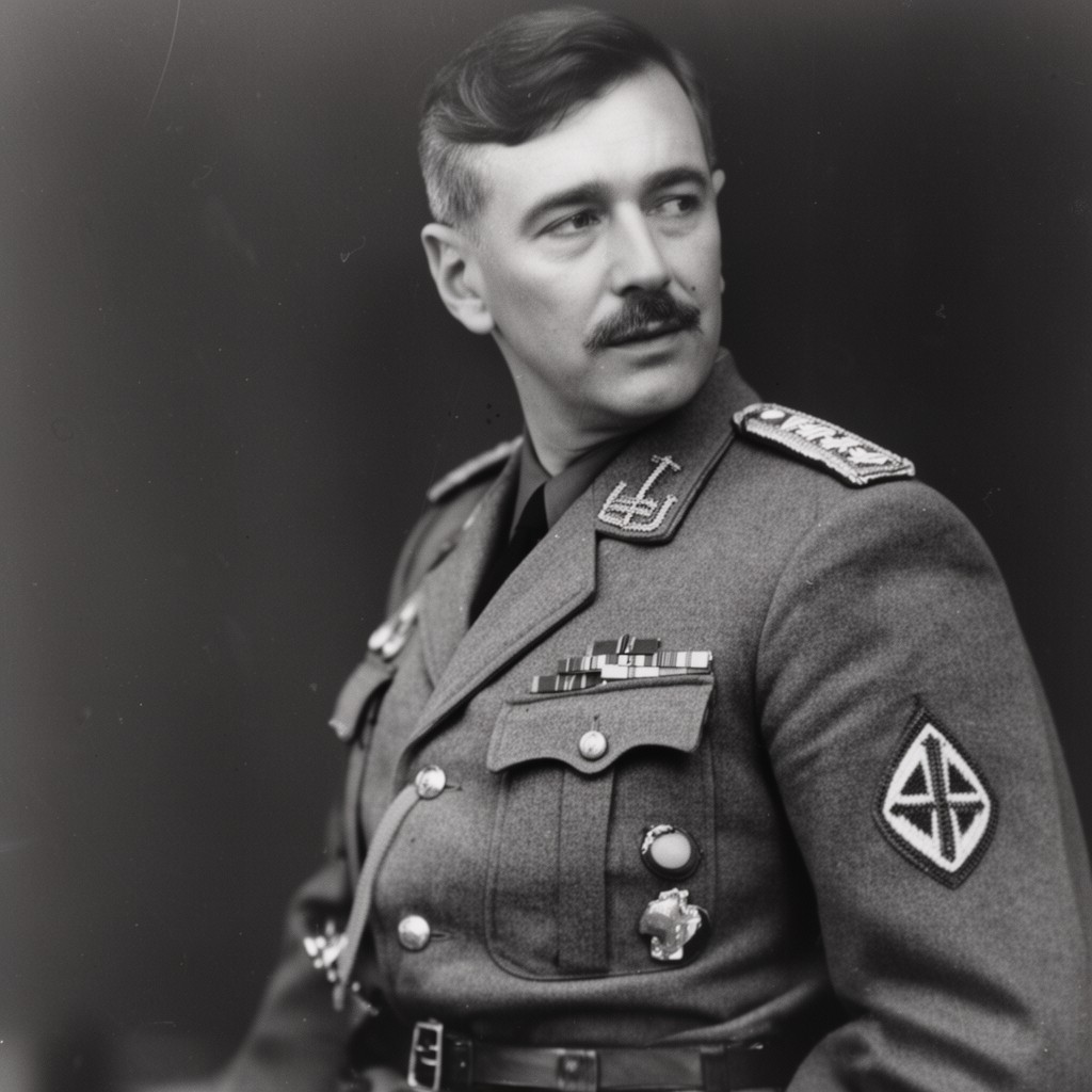 AI-generated illustration of Walther Nehring