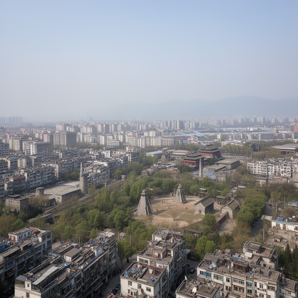 AI-generated illustration of Fengtai District