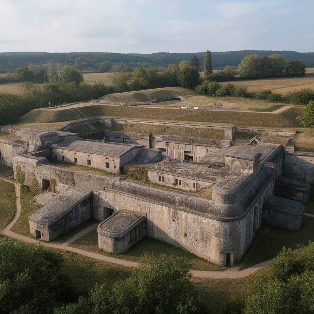 AI-generated illustration of Fort Hackenberg