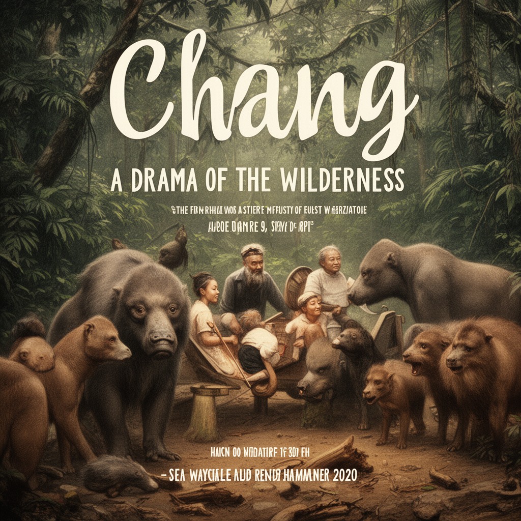 AI-generated illustration of Chang: A Drama of the Wilderness