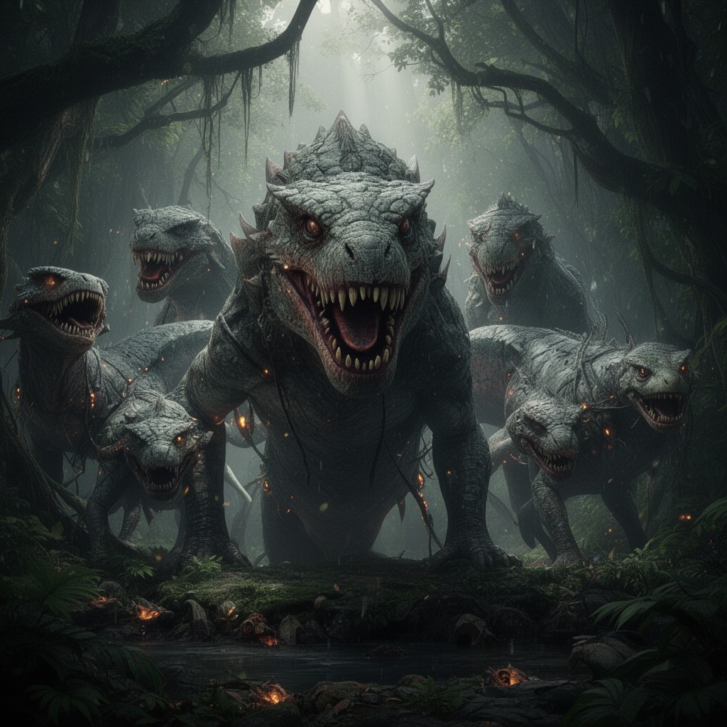 AI-generated illustration of Skullcrawlers