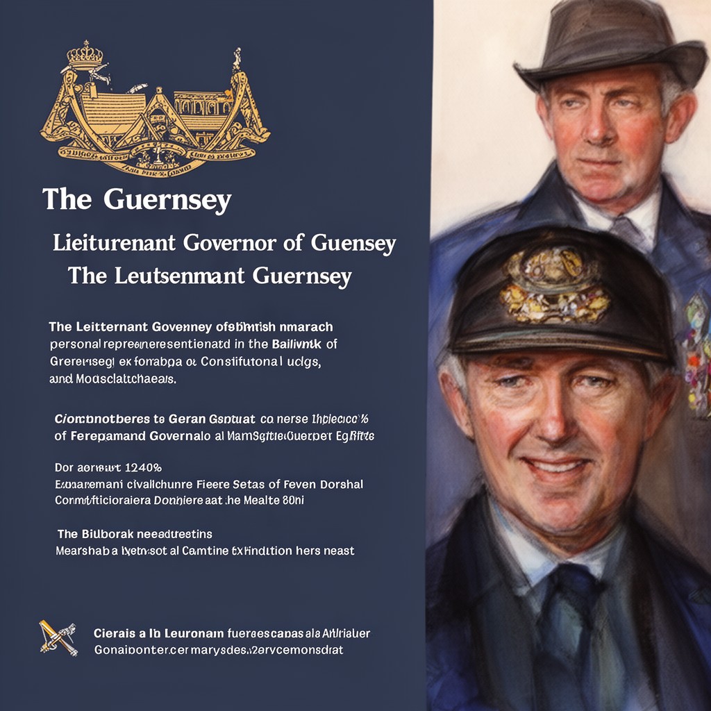 AI-generated illustration of Lieutenant Governor of Guernsey